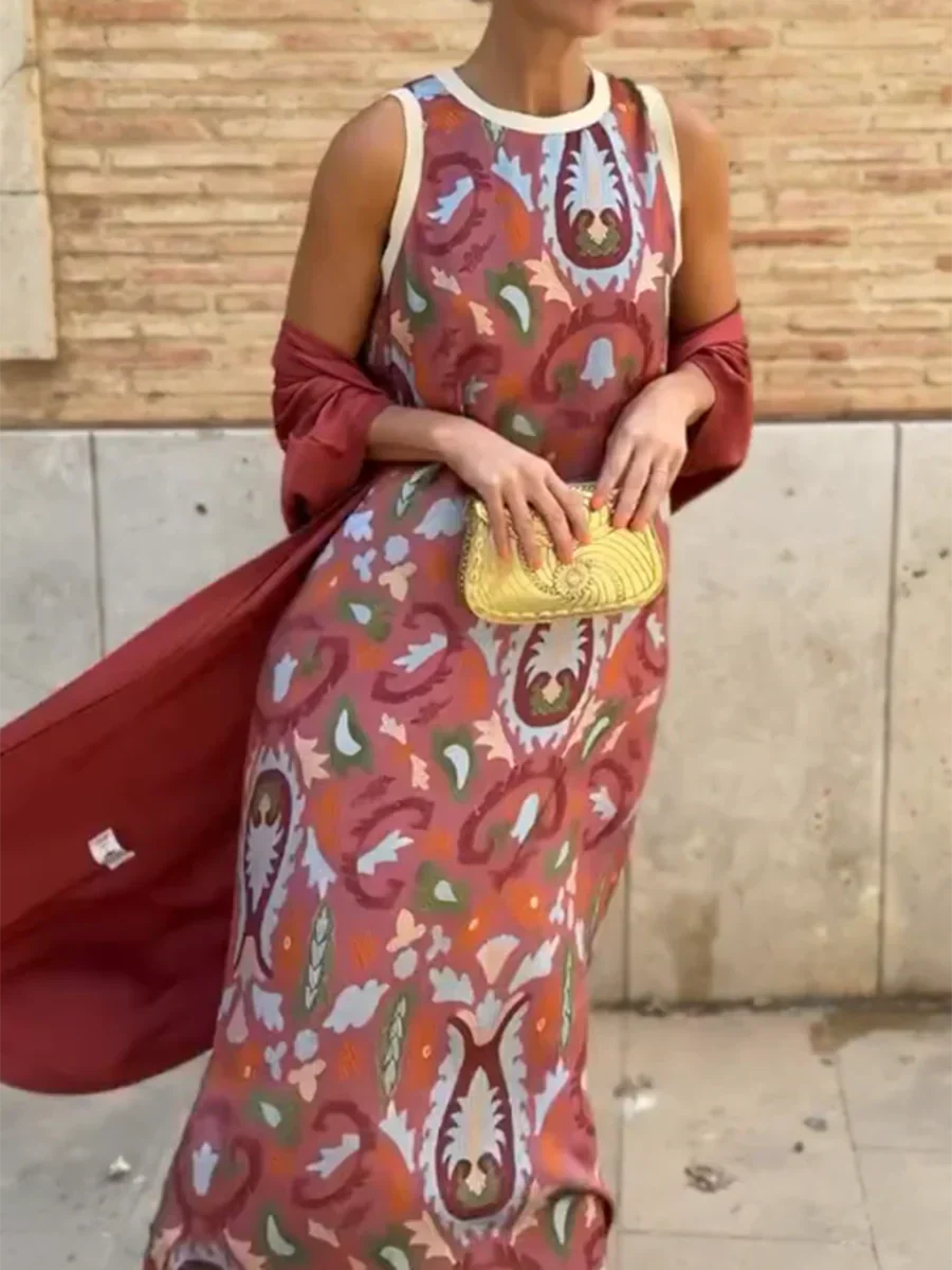 Delly - Boho Chic Two-Piece Dress